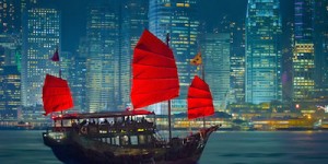 Hong Kong-Boat